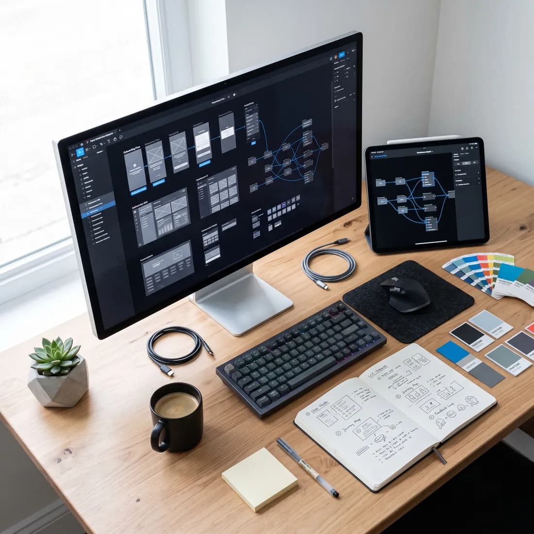 UI/UX Design illustration